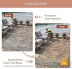 GENIMO Indoor Outdoor Rug, Washable - Image 5