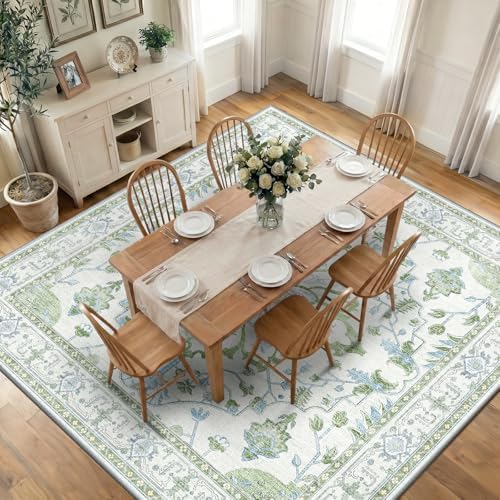 RELEANY Washable Area Rug, Square 10'x10' by RELEANY