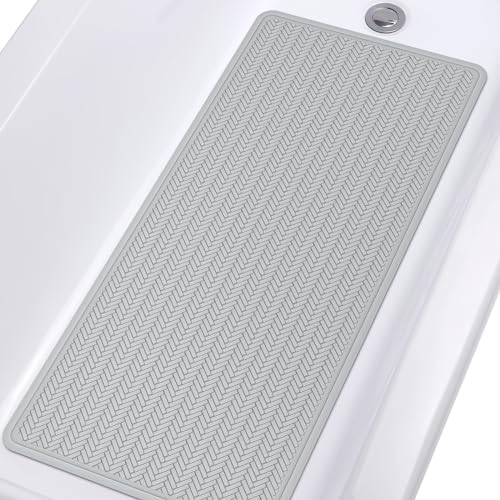 OTHWAY Bathtub Mat Non Slip, Extra Long Rubber Bath Mat by OTHWAY
