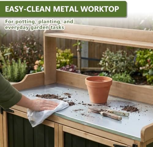 Ketive Rolling Potting Bench - Image 3