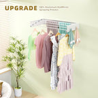 BAKON Wall Mounted Clothes Drying Rack 23.6'', Space Saving - Image 3
