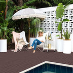 Goovilla 27 sq. ft Plastic Interlocking Deck Tiles，27PCS Waterproof Patio - Image 2