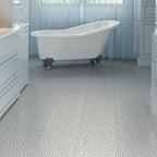 12x12 Inch Gray Plastic Interlocking Deck Tiles, Waterproof Non-Slip Pebble - Image 3
