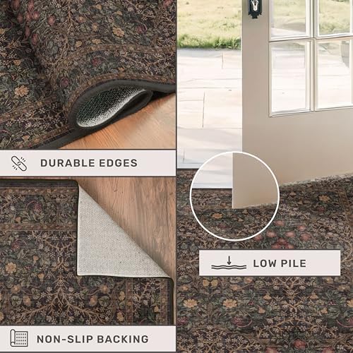 Washable Boho 3x16 Long Runner Rug - Image 5