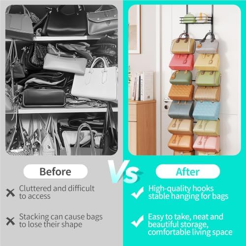HapiRm Over the Door Purse Organizer - Image 6
