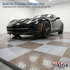 Nitro Tiles by FlooringInc 12" x 12" Interlocking Garage Floor Tiles, Diamond - Image 2