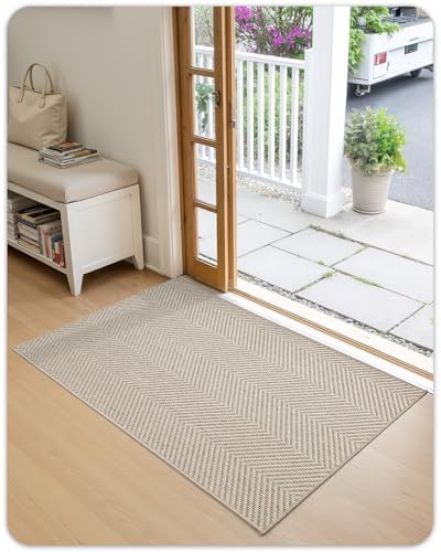 Color&Geometry Large Ultra Thin Indoor Door Mat 48"x72"Entrance Mat - Image 7