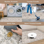 2x6 Washable Kitchen Runner Rug – Boho Vintage Non-Slip Carpet Runner - Image 7