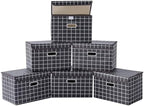 STOREONE Fabric Storage Cube Bins Foldable Organizer Container Collapsible by STOREONE