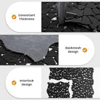Black Pebble Tile for Shower Floor - Image 3