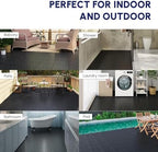 12 Pcs Deck Tiles, Pebble Pattern Plastic Interlocking Deck Tiles, Outdoor - Image 6