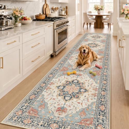 RELEANY Washable Area Rug, Runner 3'x12' - Image 2
