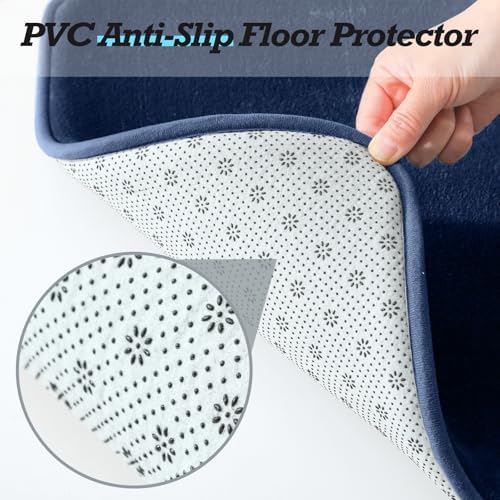 HUXMEYSON Bathroom Rugs Sets 2 Piece, Non-Slip & Quick Dry Bath Mat Set - Image 3