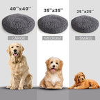 Muddy Mat®Cloud K-9 Bed for Dogs & Cats, Soft & Relaxing Round Dog Bed - Image 3