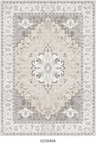 Washable Non-Slip Kitchen Rugs Sets of 3: Soft Low Pile Thin Kitchen Mats by BYYVOORugsforYourHome