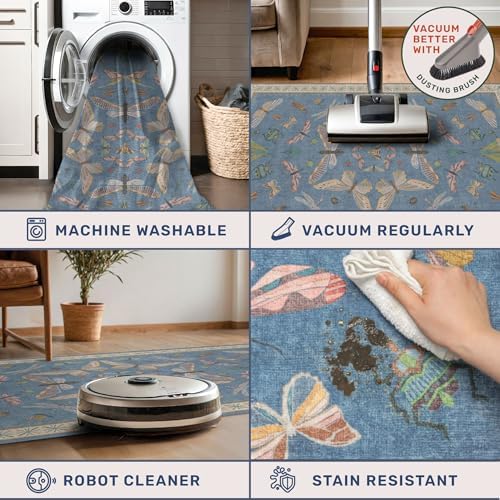 3x6 Washable Rug, Ultra Soft Runner Rug - Image 5