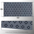 SAND MINE Waterproof Outdoor Rug 9x18 ft, Reversible Plastic Straw Area Rug - Image 2