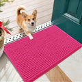 OLANLY Dog Door Mat for Muddy Paws 24x16, Extra Absorbent Chenille Mud Mat by OLANLY