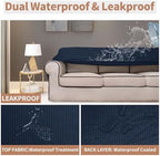 Easy-Going 100% Waterproof Chair Couch Cover, Stretch Jacquard Sofa Cover - Image 3