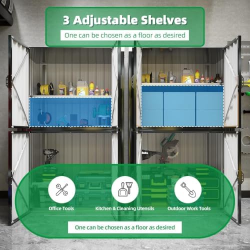 AECOJOY Outdoor Storage Cabinet Waterproof - Image 4