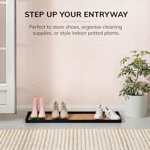 Anji Mountain Heavy Duty Waterproof Rubber Shoe Storage Mat Organizer/Boot - Image 2