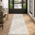 HY HAOYUNLAI Washable 2'6x8 Hallway Runner Rug Kitchen Non-Slip Slim Carpet by HYHAOYUNLAI