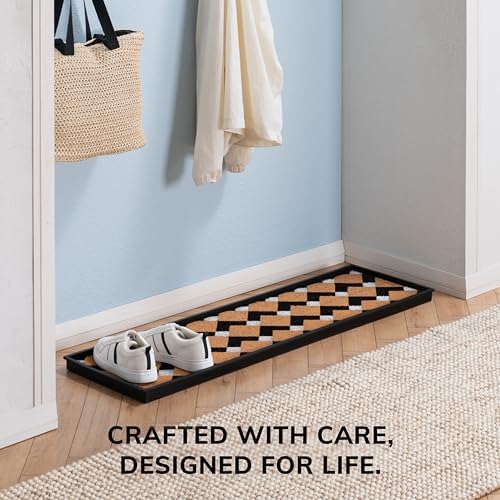 Anji Mountain Heavy Duty Waterproof Rubber Shoe Storage Mat Organizer/Boot - Image 5