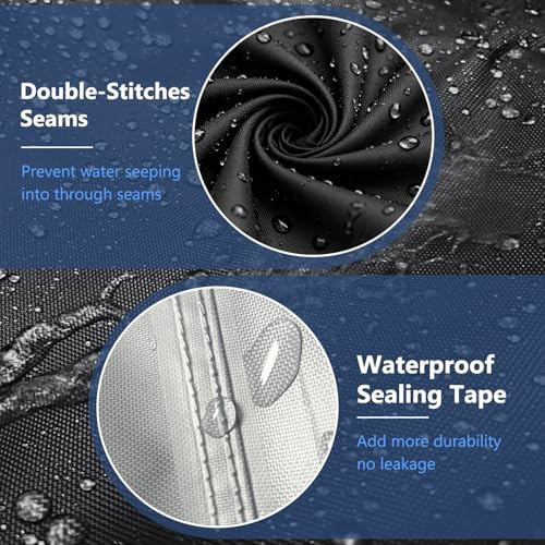 STARTWO Patio Furniture Cover 5 Piece Set, Large 600D - Image 6