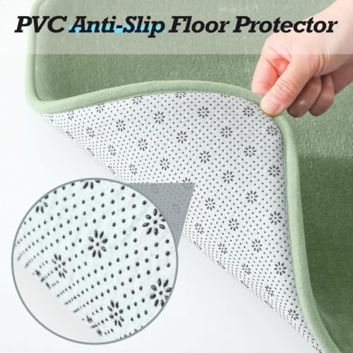 HUXMEYSON Bathroom Rugs Sets 2 Piece, Non-Slip & Quick Dry Bath Mat Set - Image 3
