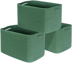 MINTWOOD Design 3-Pack Decorative Woven Storage Baskets by MINTWOODDesign