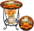Cinnvoice Outdoor Side Table Small End Patio Porch Table by QinYee