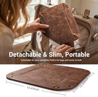 CoBak Leather Valet Tray, PU Leather Catch All Tray - Image 5