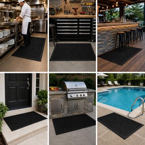 UNIMAT-Anti-Fatigue Outdoor Rubber Drainage - Image 5