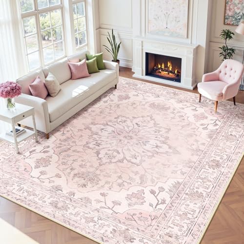 RELEANY Washable Area Rug, Large 9'x12' - Image 2