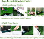 LITA Artificial Grass Turf Lawn 10 Feet x 11 Feet, 0.4" Pile Height Indoor - Image 6