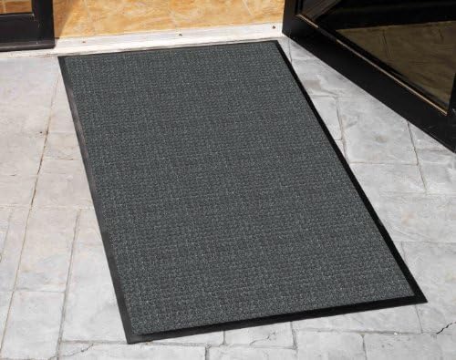 Guardian WaterGuard Indoor/Outdoor Wiper Scraper Floor Mat, Rubber/Nylon - Image 2