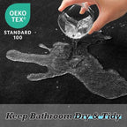 HUXMEYSON Bathroom Rugs Sets 3 Piece, Non-Slip & Quick Dry Bath Mat Set - Image 4