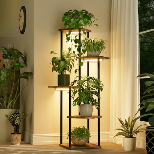 Bamworld Tall Plant Stand Indoor - Image 6