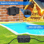 Hrensaw Small Weatherproof Electrical Connection Box, Outdoor Electrical Box - Image 5