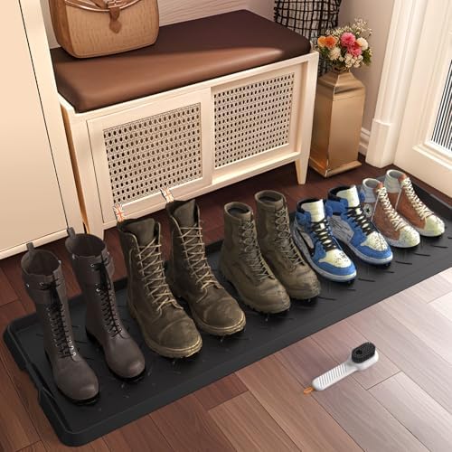 Extra Large Heavy Duty Boot Natural Rubber Shoe Mat by Unknown