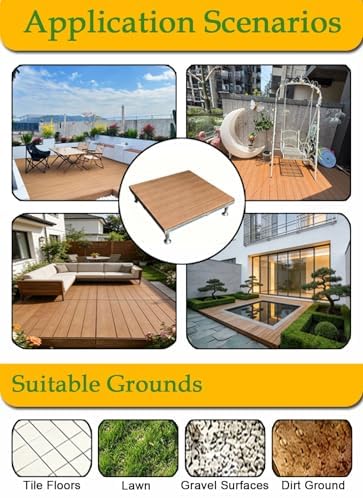 Weather-Resistant Elevated Floor, Modular Outdoor Platform, Durable - Image 6