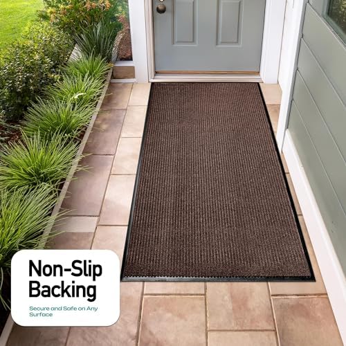 LuxUrux Ultimate Durability Heavy Duty Rubber Door Mat - Image 6