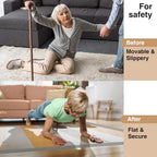Carpet Edge Trim Binding Rug Edge Protector Thin Rugs Gray 6.6FT - Image 2