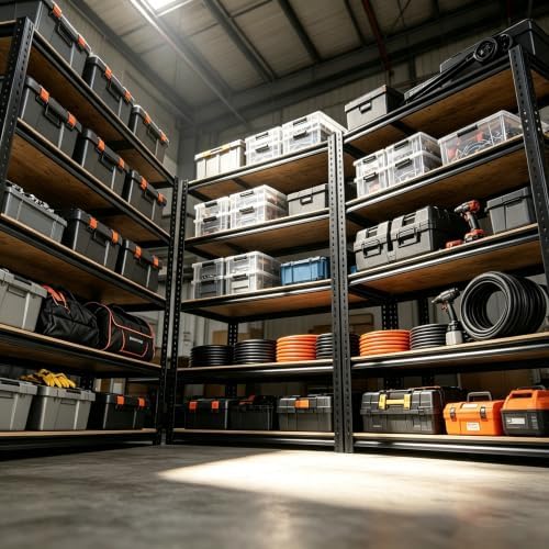 5-Tier Garage Storage Shelving - Image 2