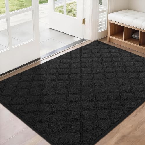 BEQHAUSE Dirt Trapper Door Mat 32" x 48" Non-Slip Washable by BEQHAUSE
