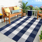 OLANLY Fall Door Mat, Buffalo Plaid Rug - Image 7