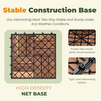Jurax Interlocking Wood Deck Tiles - Image 3