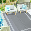 Ogrmar 8x10 FT Reversible Mats, Outdoor Rug by Ogrmar