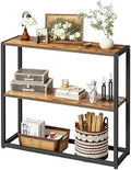 TIQLAB Small Entryway Table, 29.5" Narrow Console Table by TIQLAB