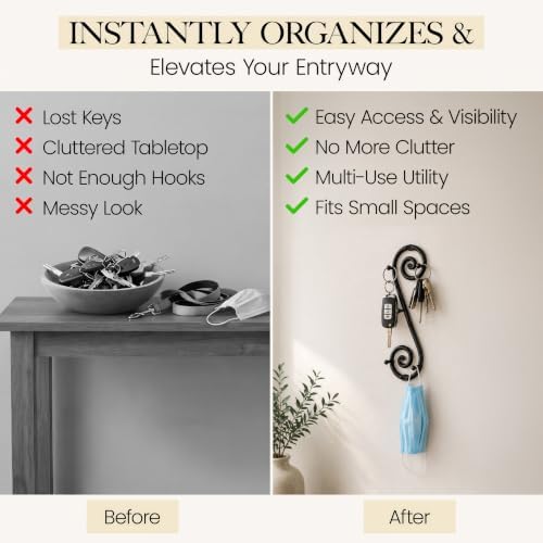 RTZEN Farmhouse Small Key Holder - Image 4